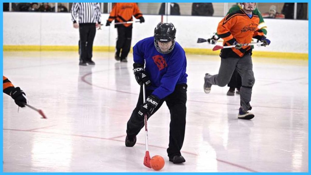 how to play broomball