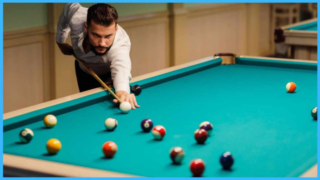 how to set up billiards